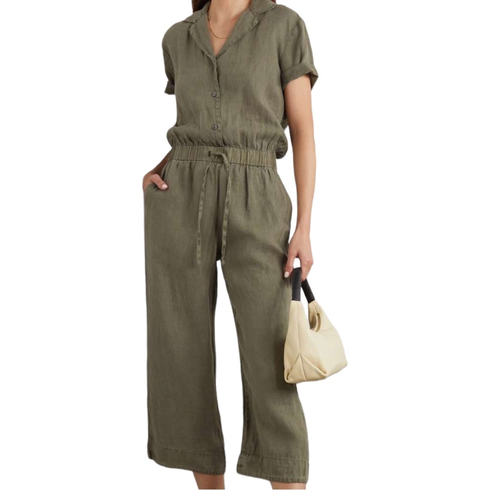 James Perse linen jumpsuit